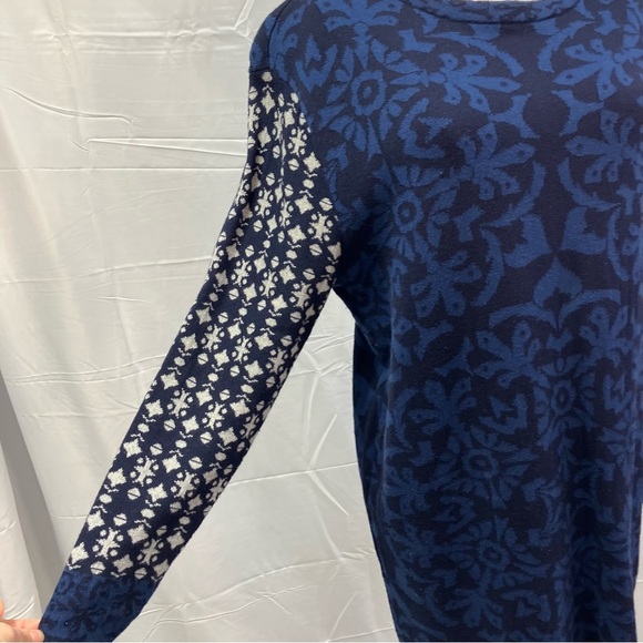 Gypsy 05 Global Village Crew Neck Sweater Dress Geometric Designer Womens‎ small - Picture 2 of 16